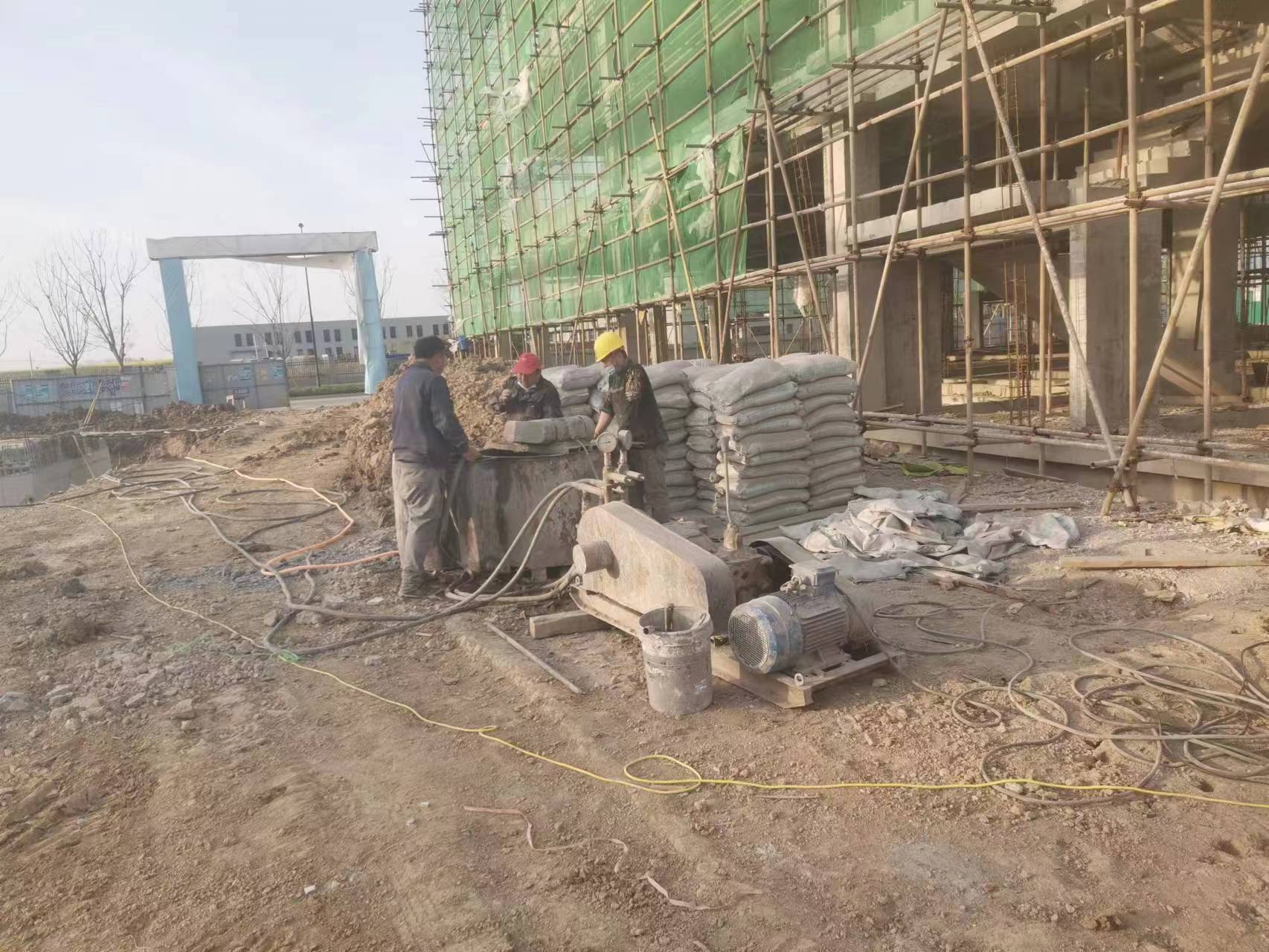 娄底别墅下沉注浆